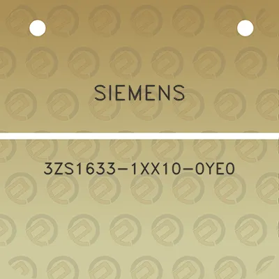 siemens-3zs1633-1xx10-0ye0