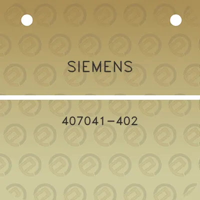 siemens-407041-402