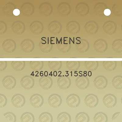 siemens-4260402315s80