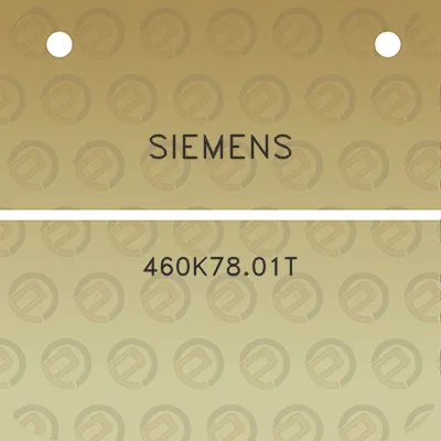 siemens-460k7801t