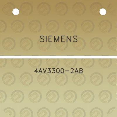 siemens-4av3300-2ab