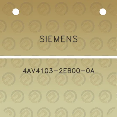 siemens-4av4103-2eb00-0a