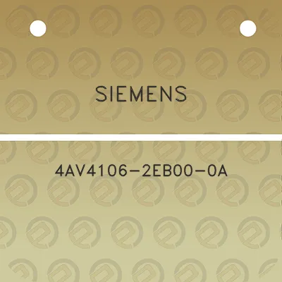 siemens-4av4106-2eb00-0a