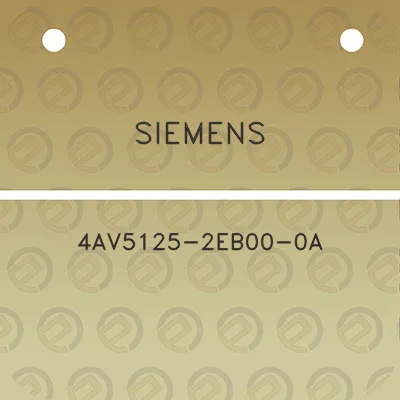 siemens-4av5125-2eb00-0a