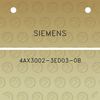 siemens-4ax3002-3ed03-0b