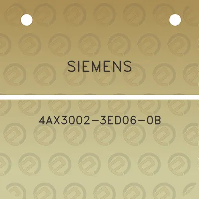 siemens-4ax3002-3ed06-0b