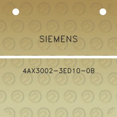 siemens-4ax3002-3ed10-0b