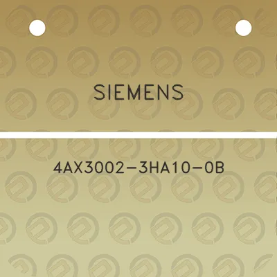 siemens-4ax3002-3ha10-0b