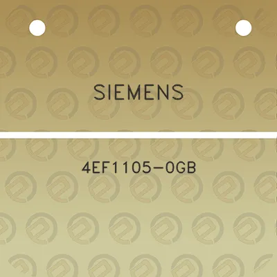 siemens-4ef1105-0gb