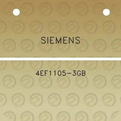 siemens-4ef1105-3gb