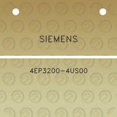 siemens-4ep3200-4us00