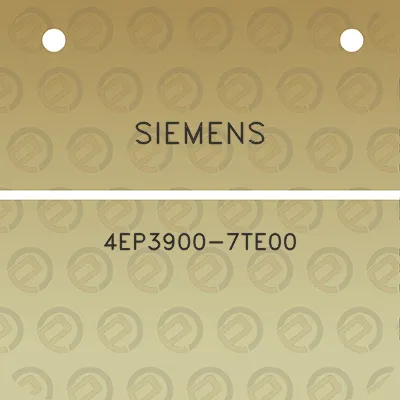 siemens-4ep3900-7te00