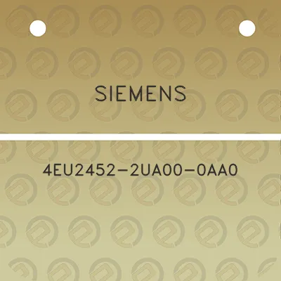 siemens-4eu2452-2ua00-0aa0