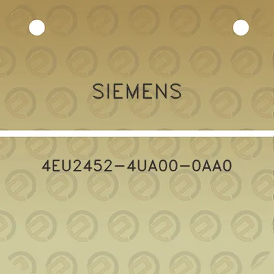 siemens-4eu2452-4ua00-0aa0