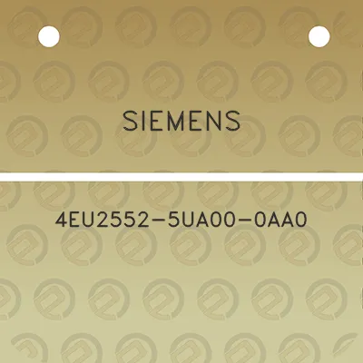 siemens-4eu2552-5ua00-0aa0