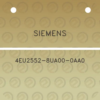 siemens-4eu2552-8ua00-0aa0