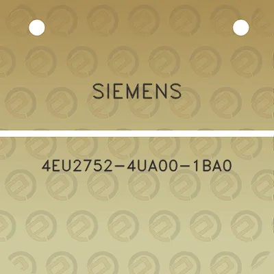 siemens-4eu2752-4ua00-1ba0