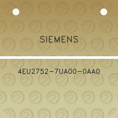 siemens-4eu2752-7ua00-0aa0