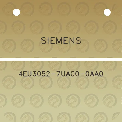 siemens-4eu3052-7ua00-0aa0