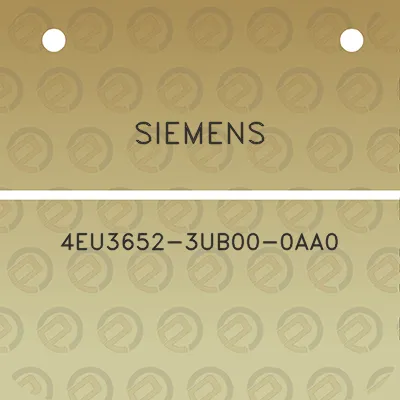 siemens-4eu3652-3ub00-0aa0