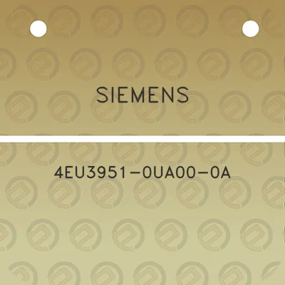 siemens-4eu3951-0ua00-0a