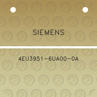 siemens-4eu3951-6ua00-0a