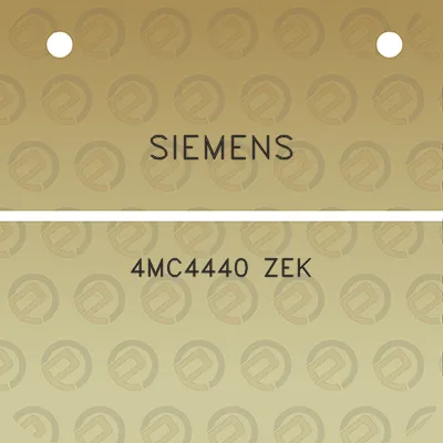 siemens-4mc4440-zek