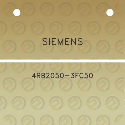 siemens-4rb2050-3fc50