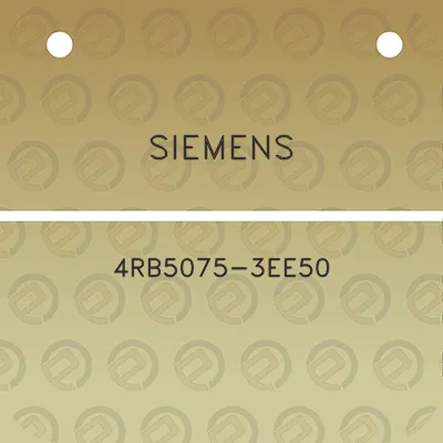 siemens-4rb5075-3ee50