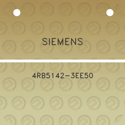 siemens-4rb5142-3ee50