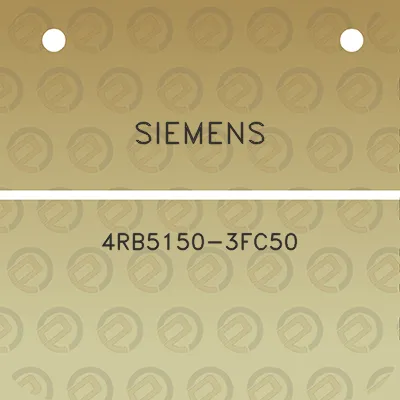 siemens-4rb5150-3fc50