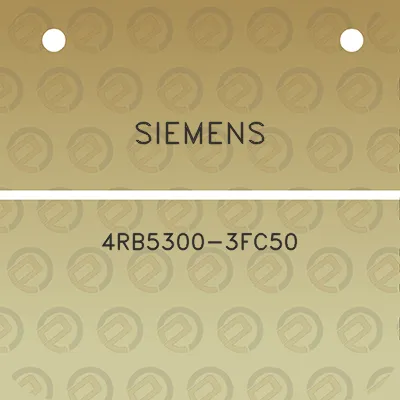 siemens-4rb5300-3fc50