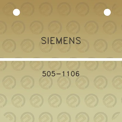 siemens-505-1106