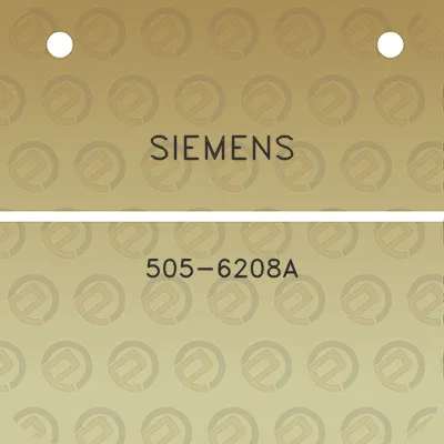 siemens-505-6208a