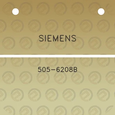 siemens-505-6208b