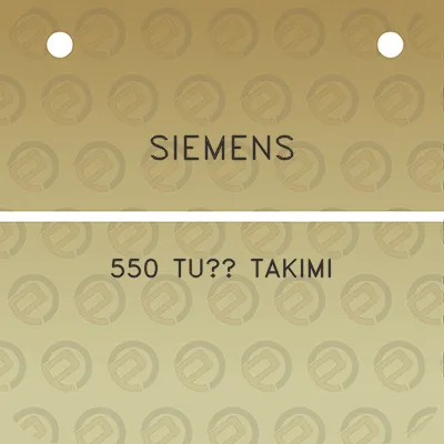 siemens-550-tus-takimi