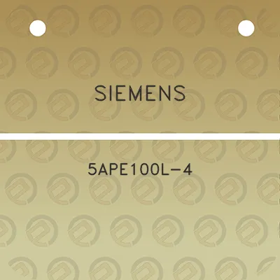 siemens-5ape100l-4