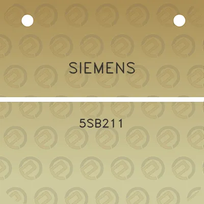 siemens-5sb211