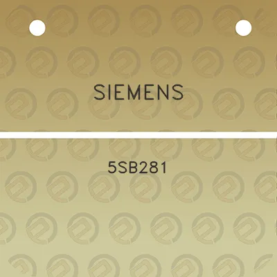 siemens-5sb281