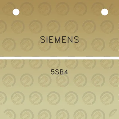 siemens-5sb4