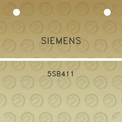 siemens-5sb411