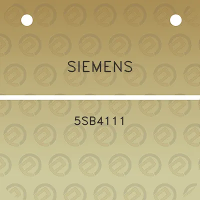 siemens-5sb4111