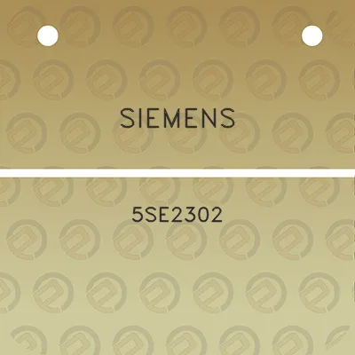 siemens-5se2302