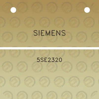 siemens-5se2320