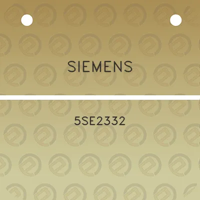 siemens-5se2332