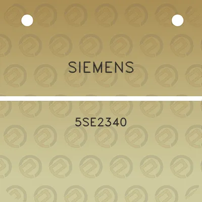 siemens-5se2340