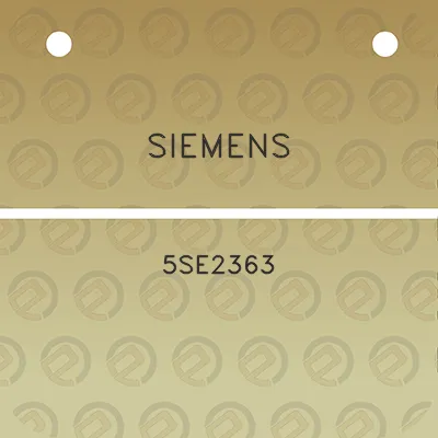 siemens-5se2363