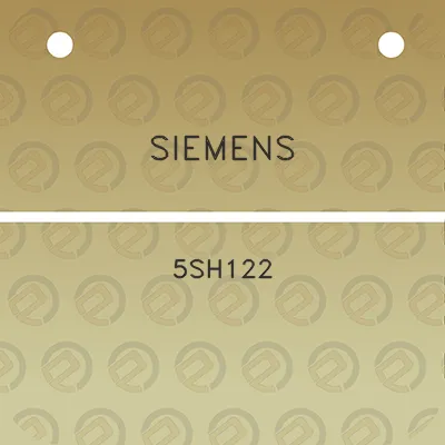 siemens-5sh122