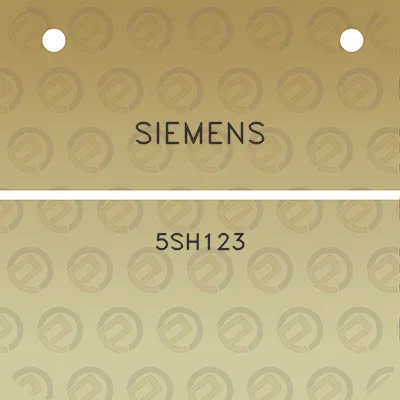 siemens-5sh123