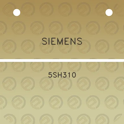 siemens-5sh310